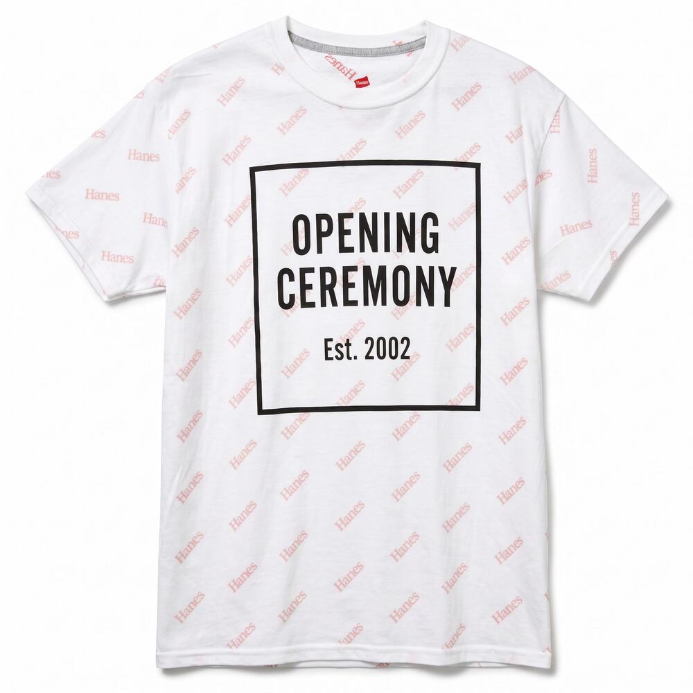 Opening Ceremony x Hanes Collab Men's Medium T-Shirt X-Temp Luxury Casual